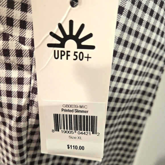 UPF 50+ Printed Slimmer Shirt - Picture 1 of 5